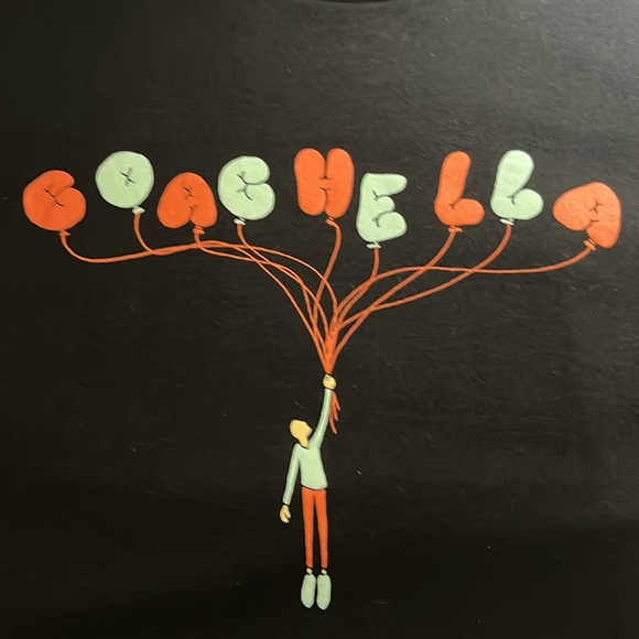 Coachella 2017 t-shirt with lineup, Sz 2XL - Picture 2 of 4